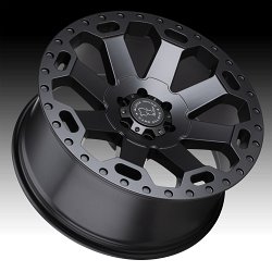 Black Rhino Warlord Matte Gunmetal Custom Truck Wheels 2